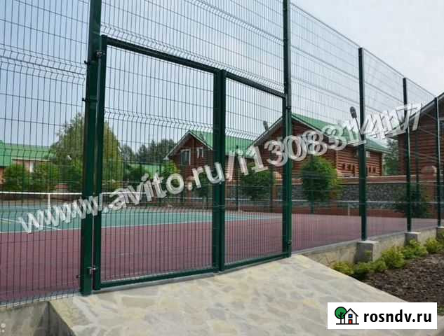 Сетка забор 3д Буйнакск - изображение 1