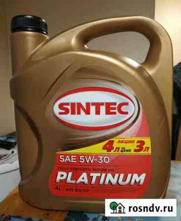 Масло Sintec Platinum 5W30 4л Красноярск