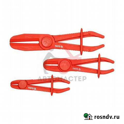 Набор зажимов для шлангов с жидкостью yato YT-0840 Симферополь - изображение 1