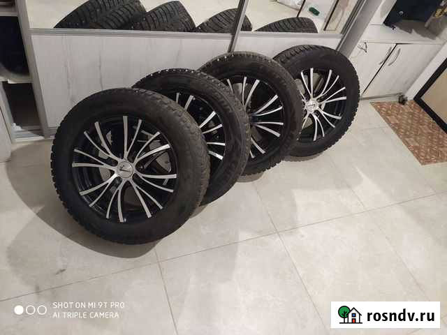 Колеса в сборе r15 зимние Казань - изображение 1
