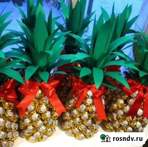 Ананасы из конфет Дмитров - изображение 1