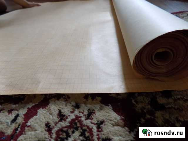 Рулон миллиметровой бумаги,оранжевого цвета Астрахань - изображение 1