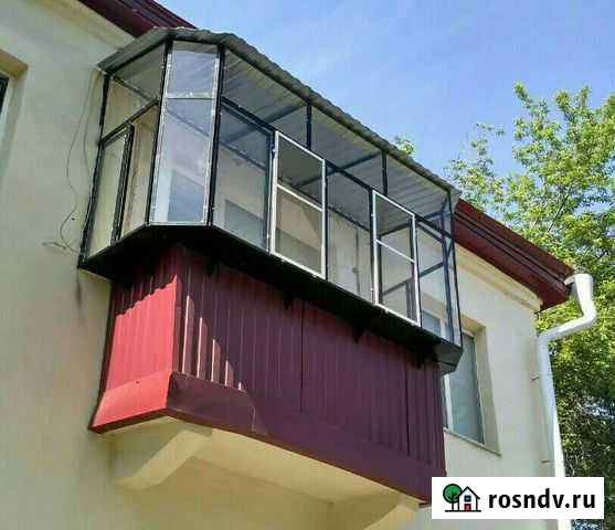 Остекление балконов Курган - изображение 1