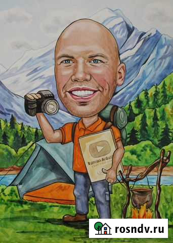 Шарж по фото на заказ Белгород - изображение 1