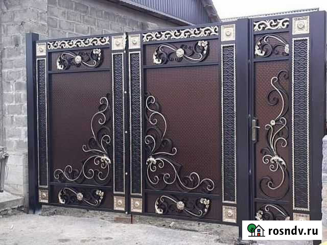 Ворота кованые Урус-Мартан - изображение 1