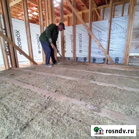 Целлюлозный утеплитель WoodWarm Flax Урень - изображение 1