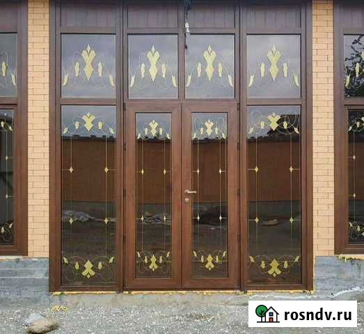 Пластиковые витражи не бу пвх Алагир - изображение 1