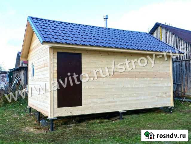 Баня каркасная Лаголово - изображение 1