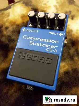 Гитарная педаль boss CS-3 Запрудня