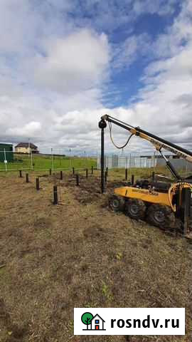 Винтовые сваи для дома Каменномостский - изображение 1