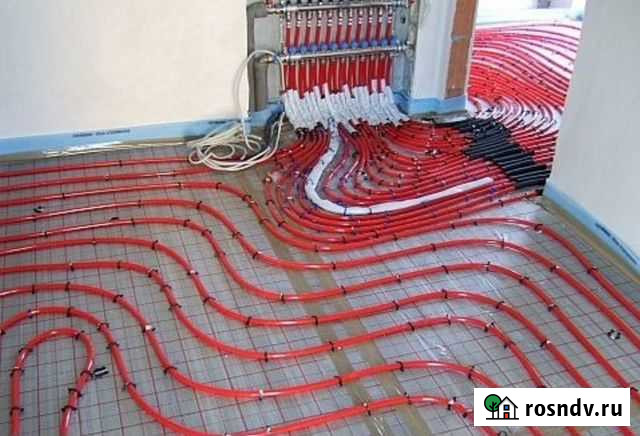 Тёплый пол. Водяной или электрический Тольятти - изображение 1