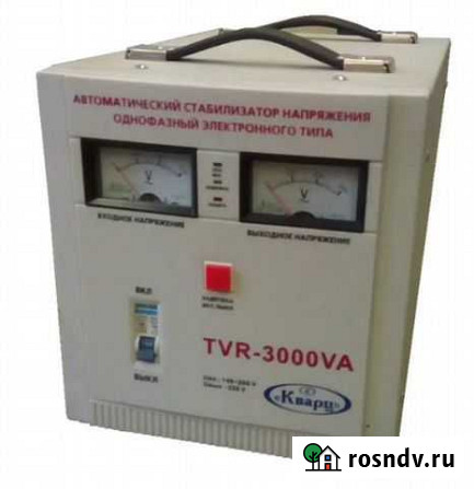 Стабилизатор напряжения TVR 3000VA Таганрог - изображение 1