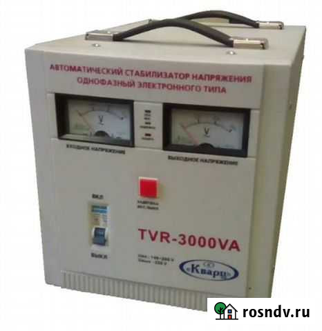 Стабилизатор напряжения TVR 3000VA Таганрог - изображение 1