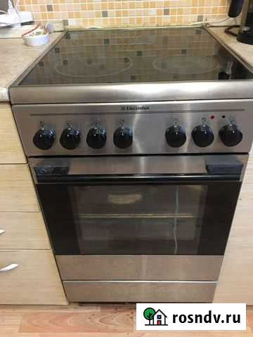 Плита электрическая electrolux cooker ecc511503x Нововоронеж - изображение 1