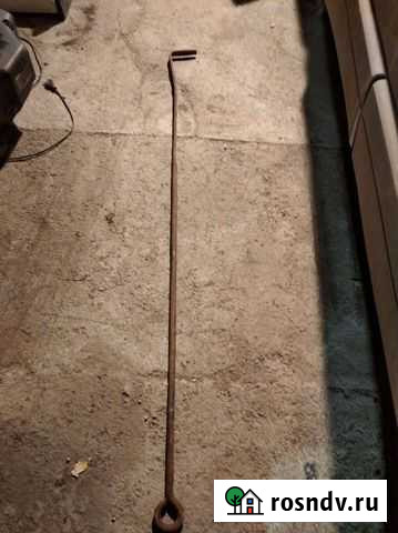 Кованая кочерга 1,5 метра для Русской печи Нижний Тагил - изображение 1