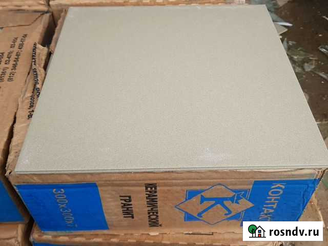 Керамогранит 300*300*7мм цвет серый Норильск - изображение 1