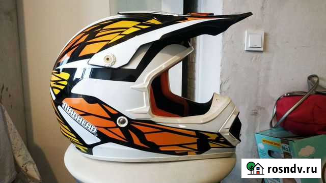 Мотошлем кроссовый madhead Сочи - изображение 1