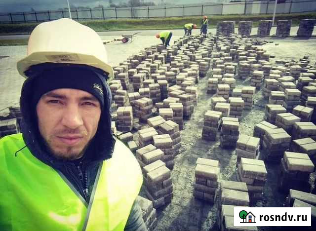 Укладка тротуарной плитки. Частный мастер Самара - изображение 1