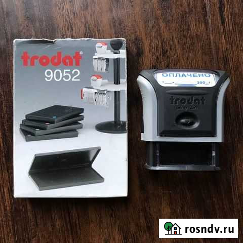 Штамп «оплачено». Штемпельная подушка Улан-Удэ - изображение 1