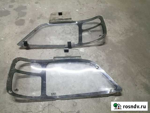 Защита фар Honda CRV Чита - изображение 1