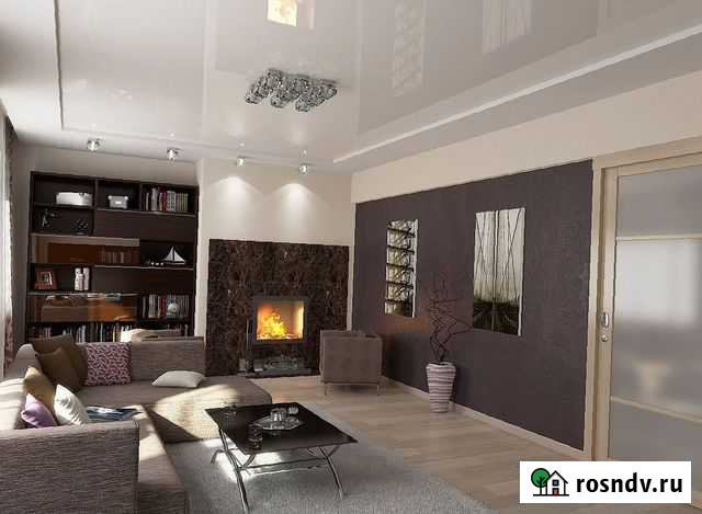 Натяжные потолки арт061 Кабардинка - изображение 1