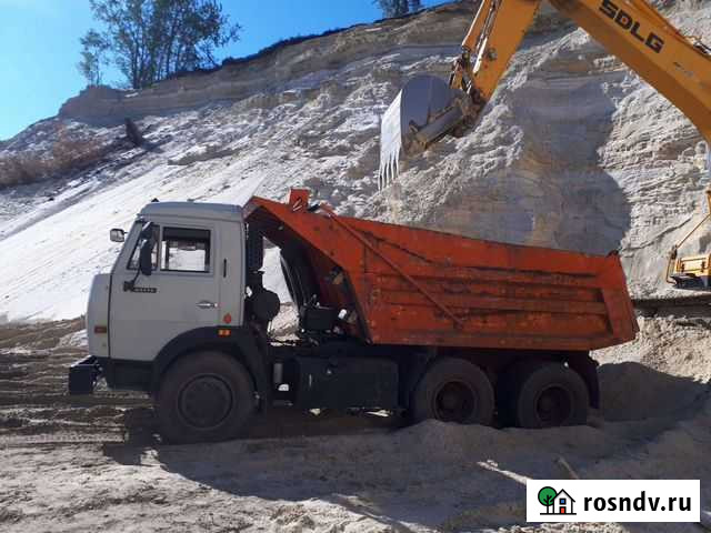 Песок Уголь земля пгс Щебень Жом Вывоз мусора Ульяновск - изображение 1