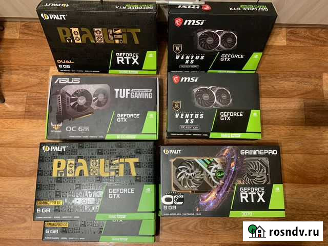 Майнинг Ферма nvidia 1060s, 2060s, 3070 Ульяновск - изображение 1