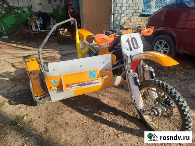 Кроссовый мотоцикл с коляской Дубна - изображение 1