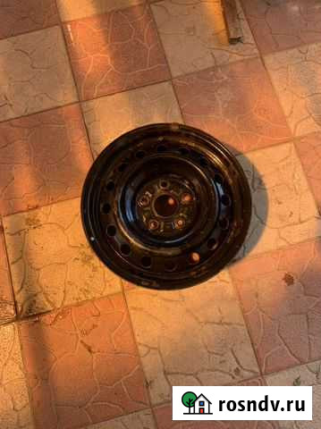 Оригинальные штампованные диски тойота королла 150 Щекино - изображение 1