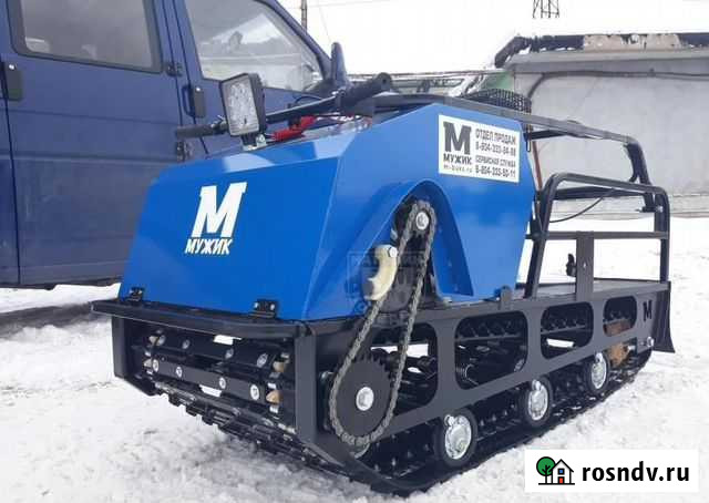 Мотобуксировщик Мужик М600 Лонг 20 л.с Мирный - изображение 1