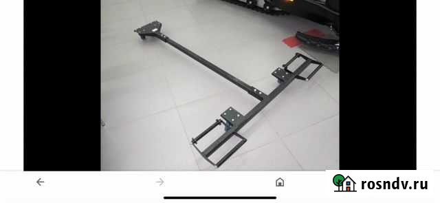 Каталка для снегохода, подкат для снегохода, ролик Куйбышев - изображение 1