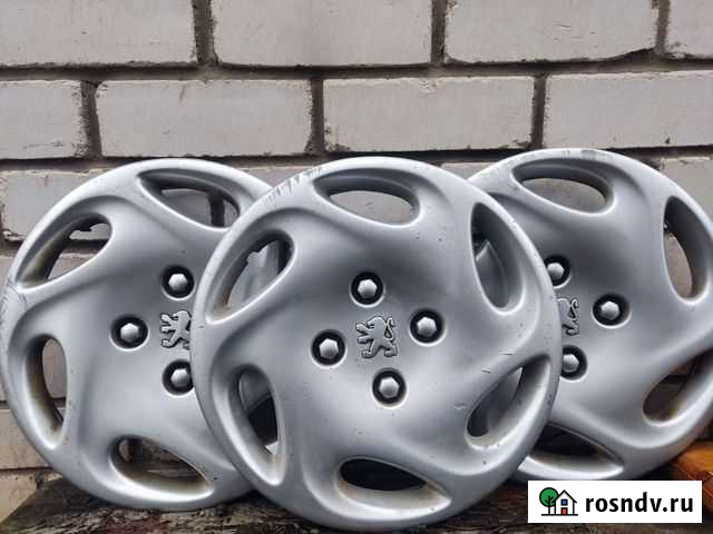 Колпаки r 14 peugeot оригинальные Воронеж - изображение 1