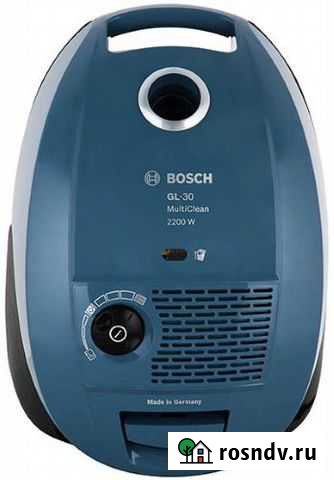 Пылесос Bosch с мешком для пыли (новый, 2200 Вт ) Новосибирск - изображение 1