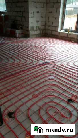 Монтаж теплого пола - отопление. Профессионально Краснодар - изображение 1