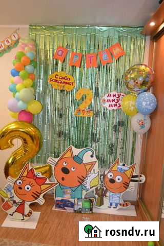 Аренда фигур Три кота для фотозоны Южно-Сахалинск - изображение 1