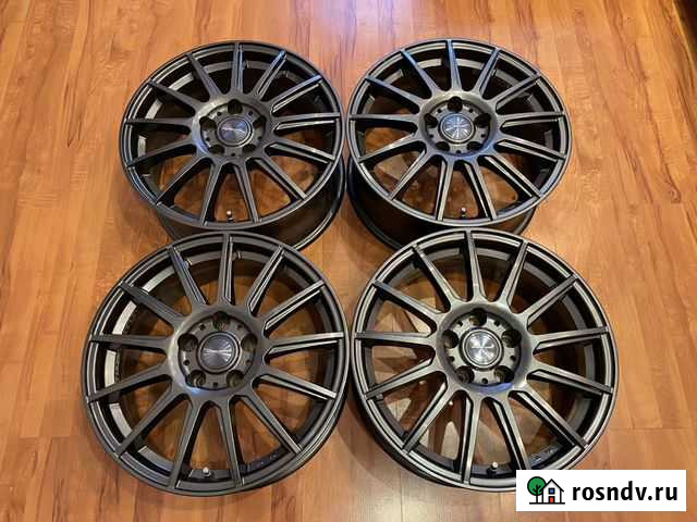 2018г графитовые красавцы Weds R17 7j 5x114,3 ET40 Красноярск - изображение 1