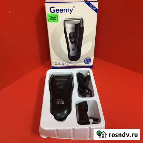 Бритва электрическая geemy gm-7756 (35246) Абакан - изображение 1
