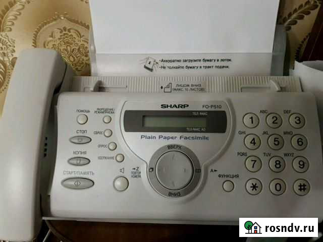 Продам 3 в 1:телефон,факс,копир,в очень хорошем со Саратов - изображение 1