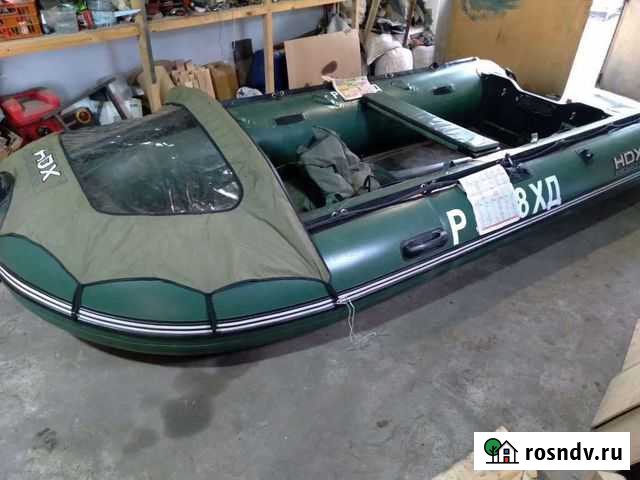 Надувная лодка пвх HDX 420 Аскиз - изображение 1