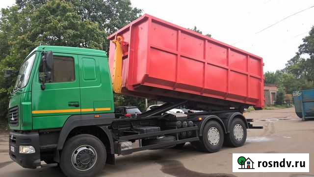 Вывоз мусора контейнером 8, 20, 27 м3 Видное - изображение 1