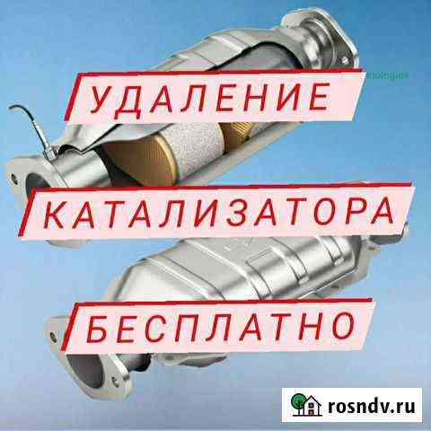 Бесплатное удаление катализатора С доплатой Липецк