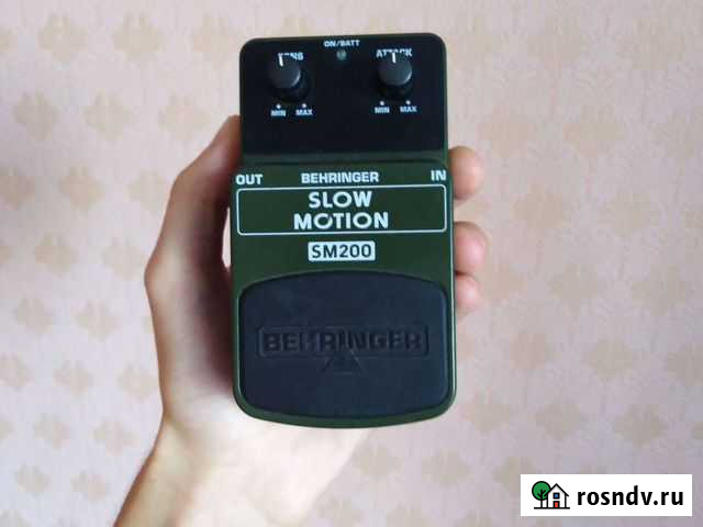 Гитарная педаль Behringer slow motion sm200 беринж Тюмень - изображение 1