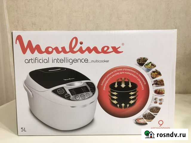 Новая мультиварка Moulinex serie r19 Мурино - изображение 1