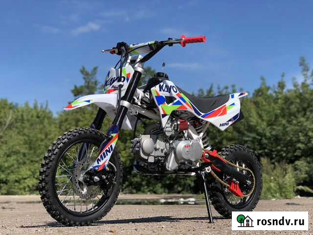 Питбайк Kayo Mini YX125EM 14/12 эл.стратер Уфа - изображение 1