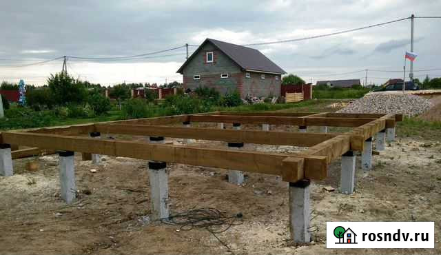 Фундамент для дома. Монолитный, ленточный, свайный Видное - изображение 1