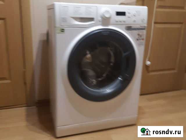 Стиральная машина бу hotpoint ariston Ярославль - изображение 1