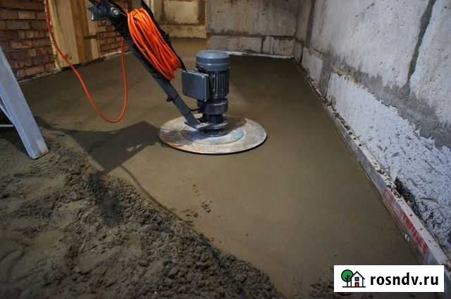 Стяжка пола / Полусухая стяжка пола за день Каспийск - изображение 1