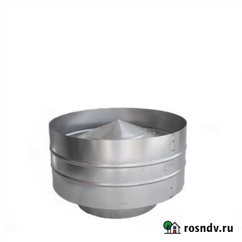 Зонт с ветрозащитой для дымохода Бессоновка - изображение 1