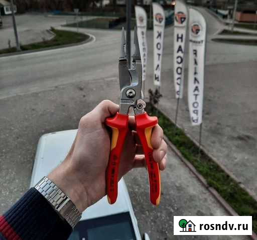Многофункциональные клещи для электромонтажных раб Грозный - изображение 1