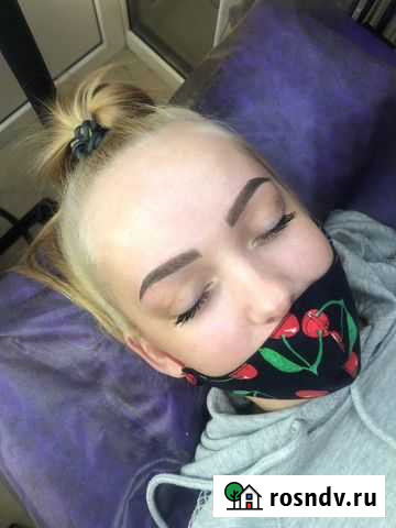 Перманентный макияж, Микроблейдинг бровей Абадзехская - изображение 1